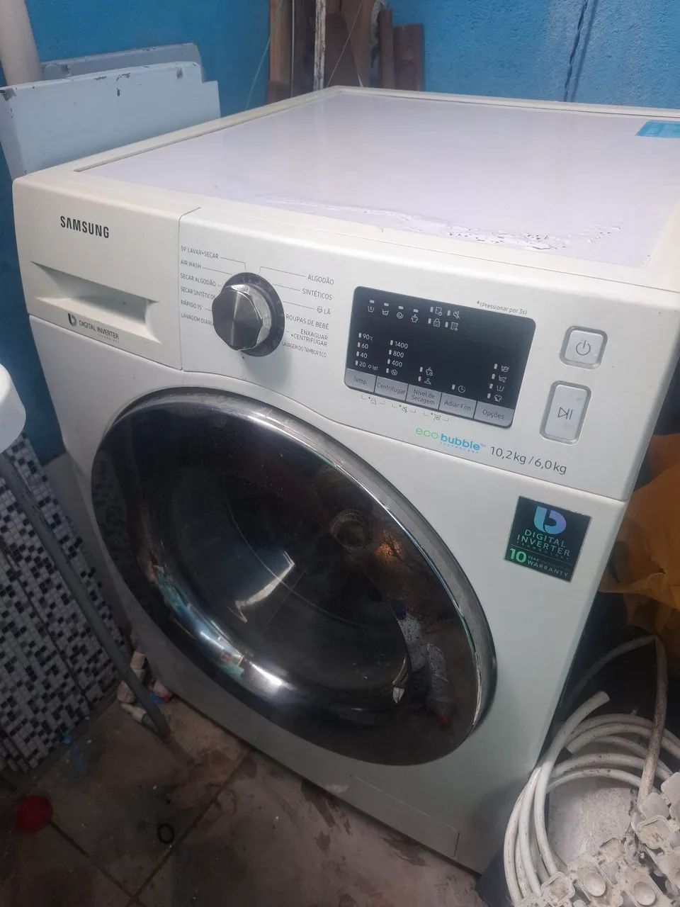 Maquina Lava e Seca Samsung 10,2 kgs - Foto 2