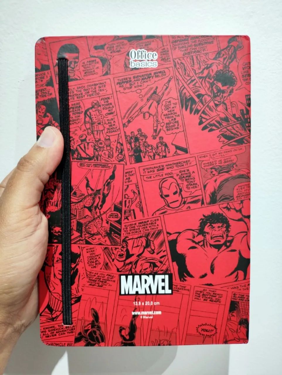 Caderneta Marvel sem pauta 96 folhas - Foto 2