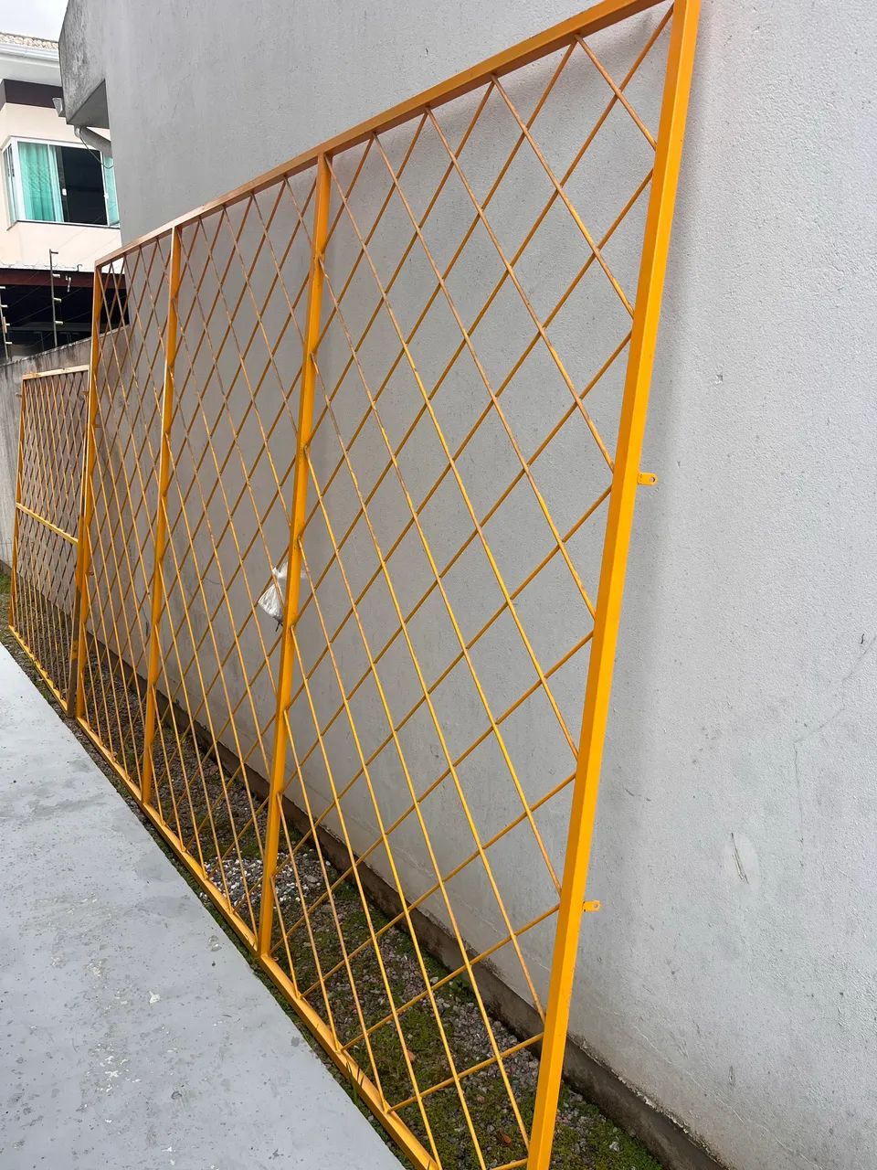 Grade Modelo Xadrez com Porta - Foto 2