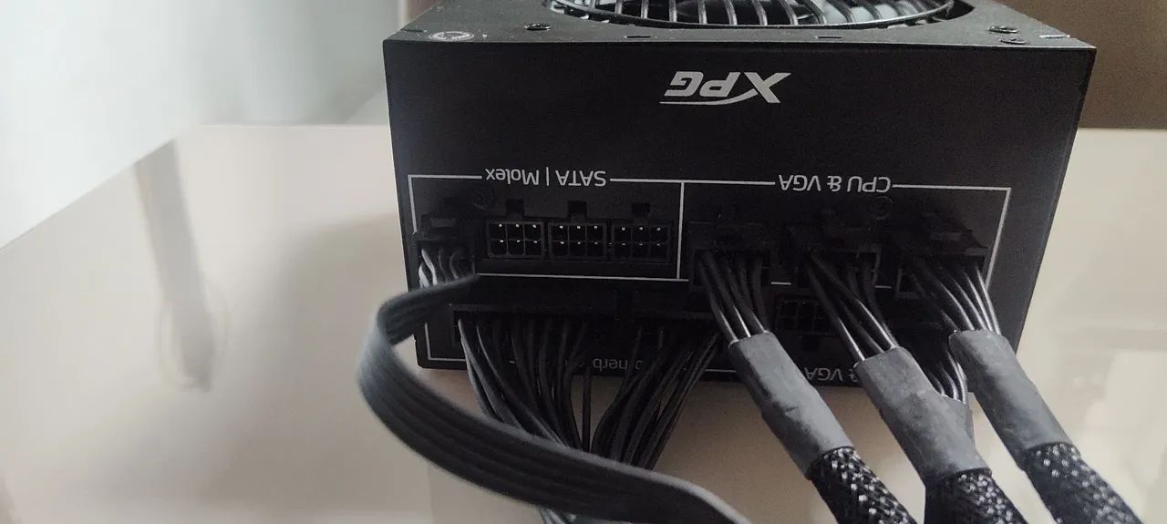 Fonte XPG Core Reactor 850W 80 Plus Gold (Modular)