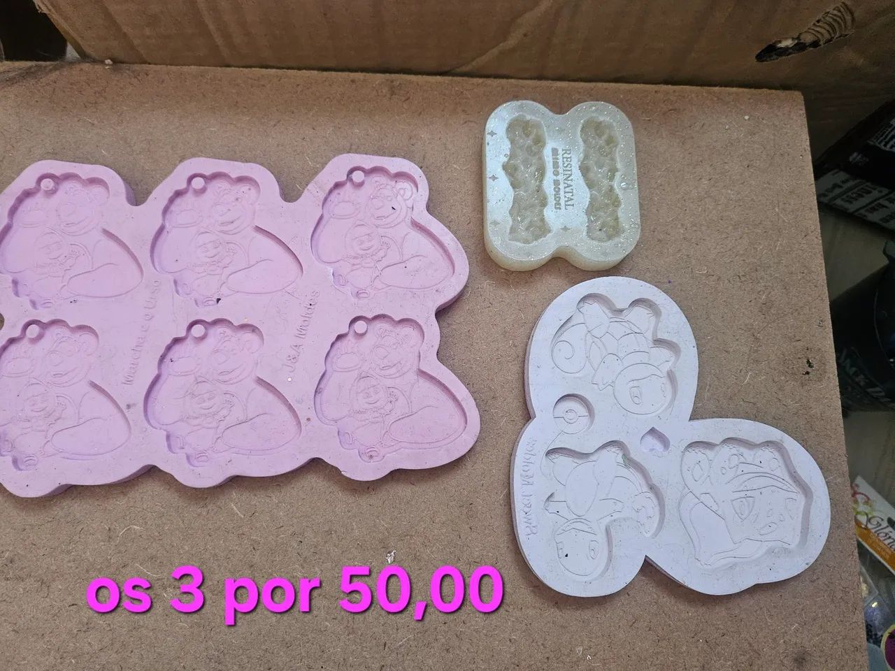 Moldes de silicone para resina - Foto 4