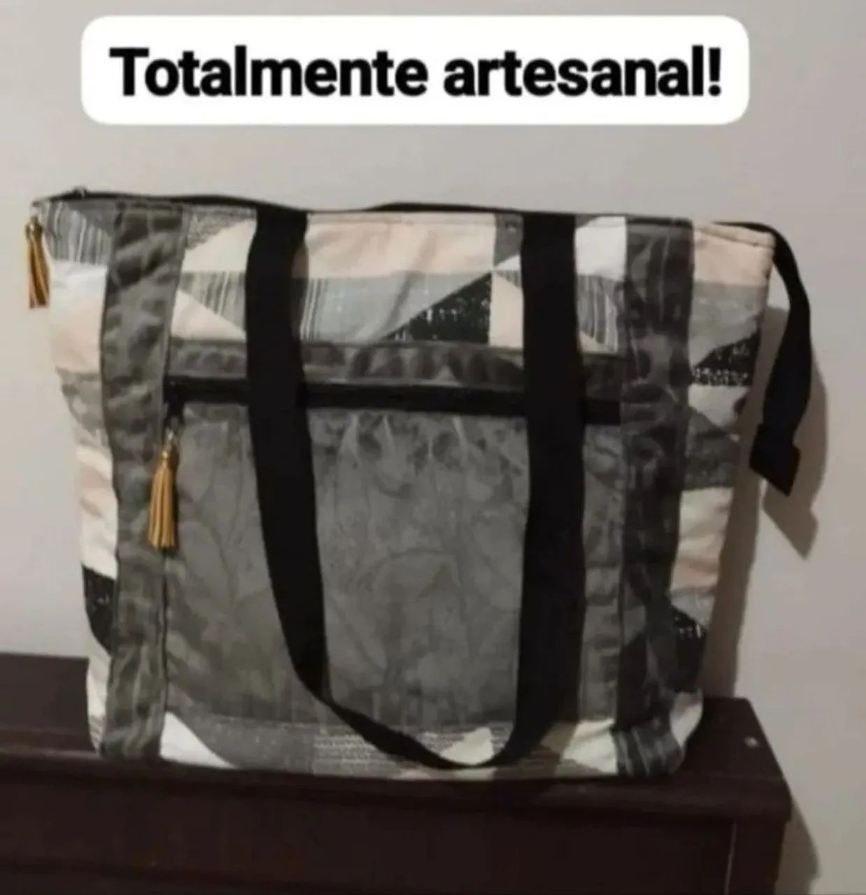 Lote de bolsas artesanais  - Foto 3