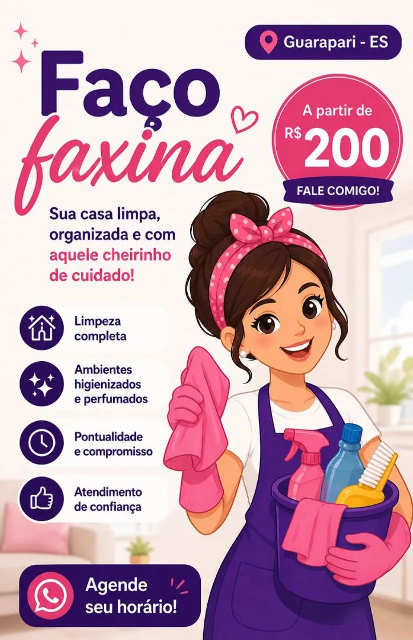Faxina em Guarapari