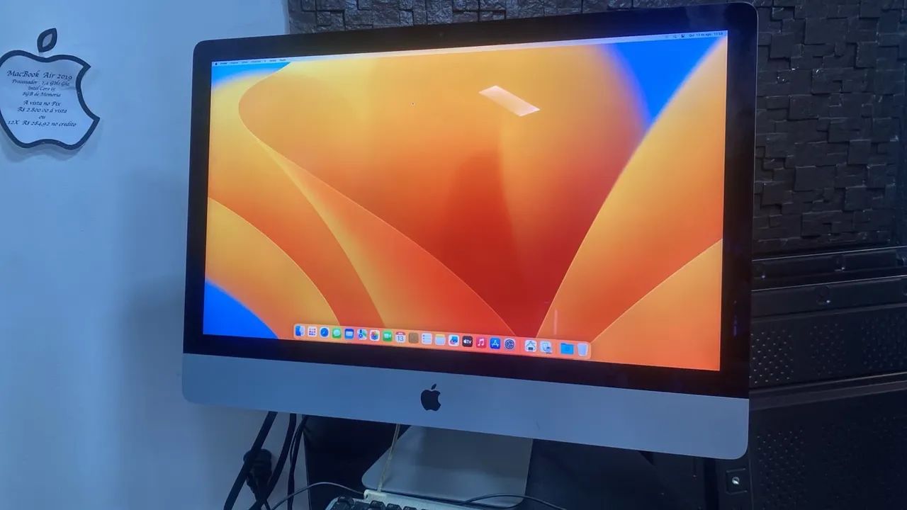 IMAC 27 polegadas 5K 2017 I.7 32G 2TB SSD. 8GB VGA - Computadores