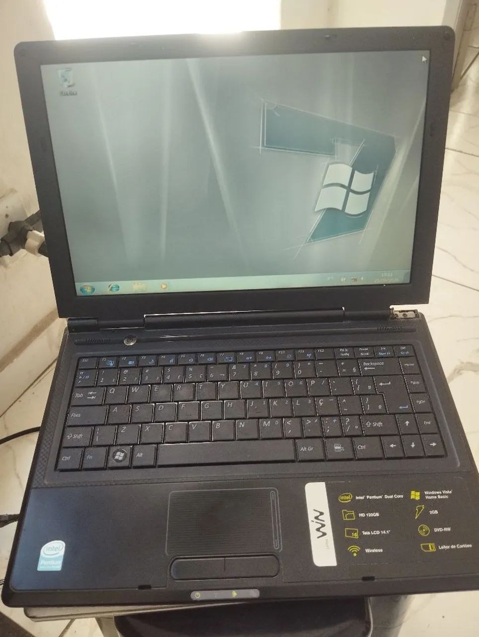 Notebook Win dual core 