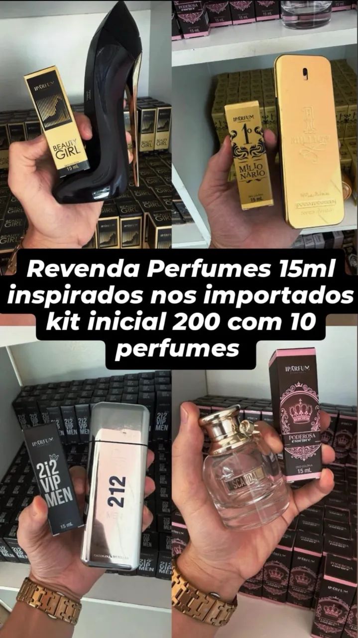  Perfumes importados inspirados nas grandes marcas - Foto 6