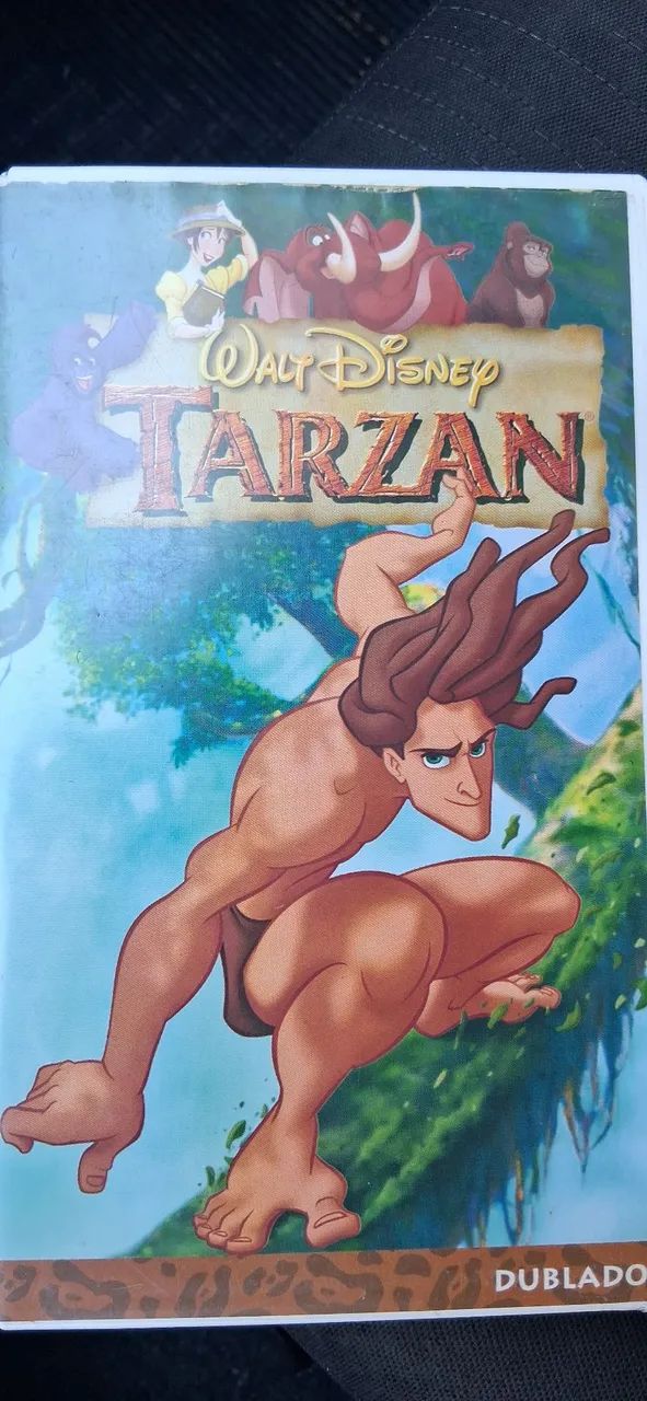 Fita vhs Disney "tarzan" usada 
