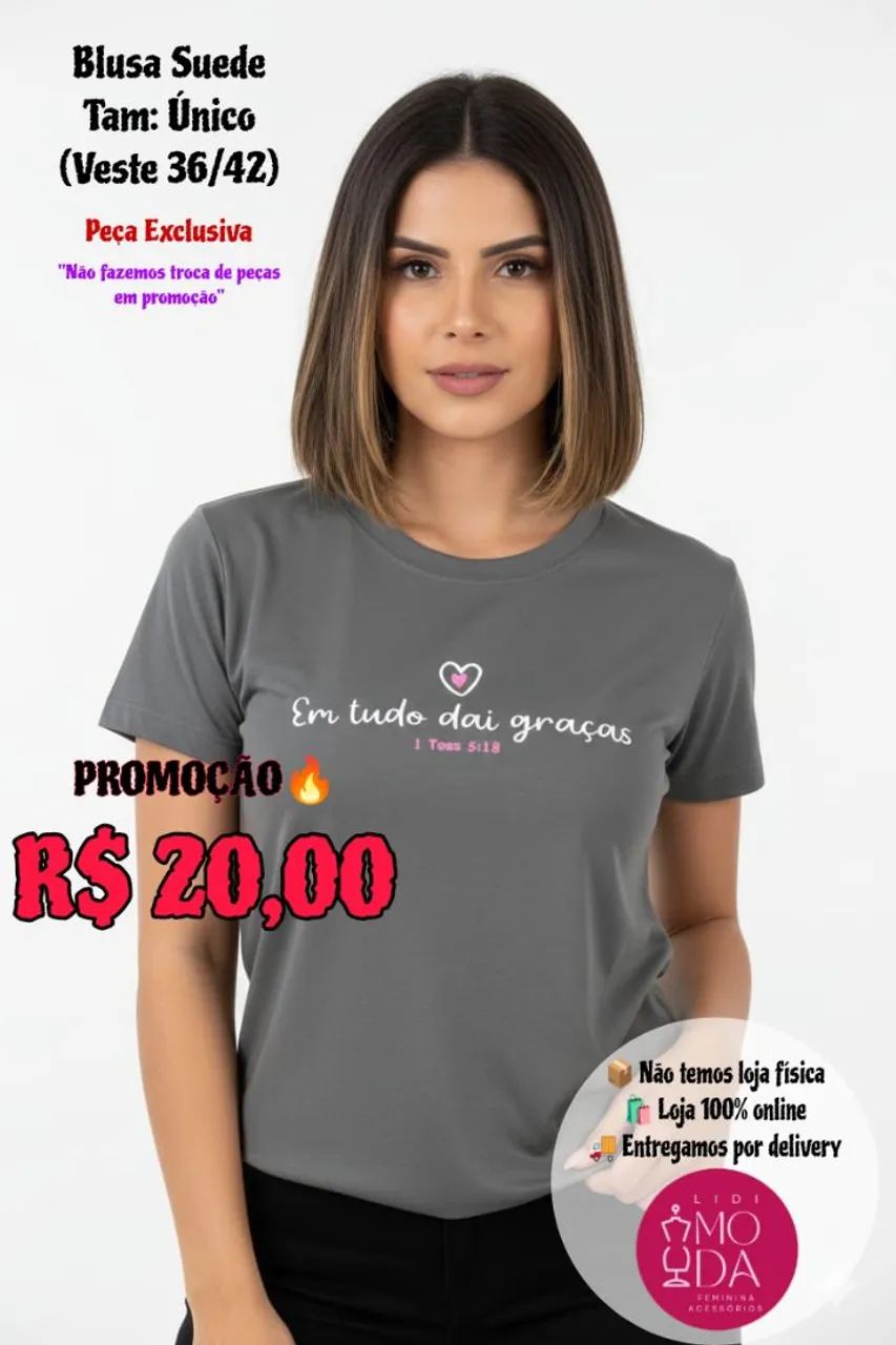 BLUSA FEMININA  - Foto 2