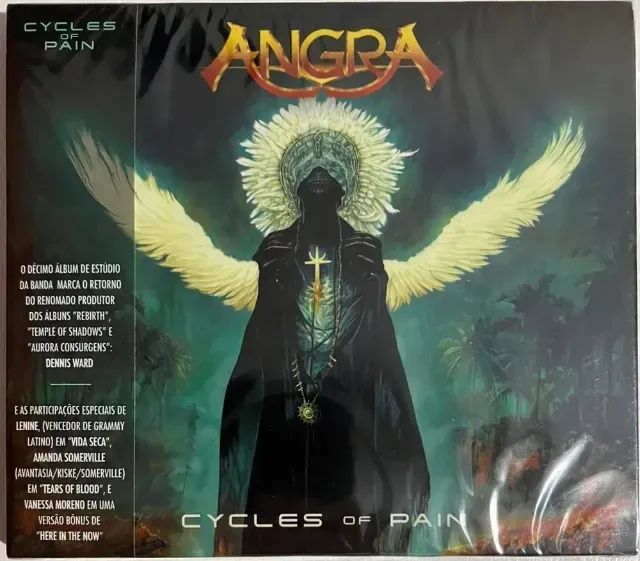 Cd Angra - Cycles Of Pain 2023 Com Pôster E Slipcase - Original. - Foto 2