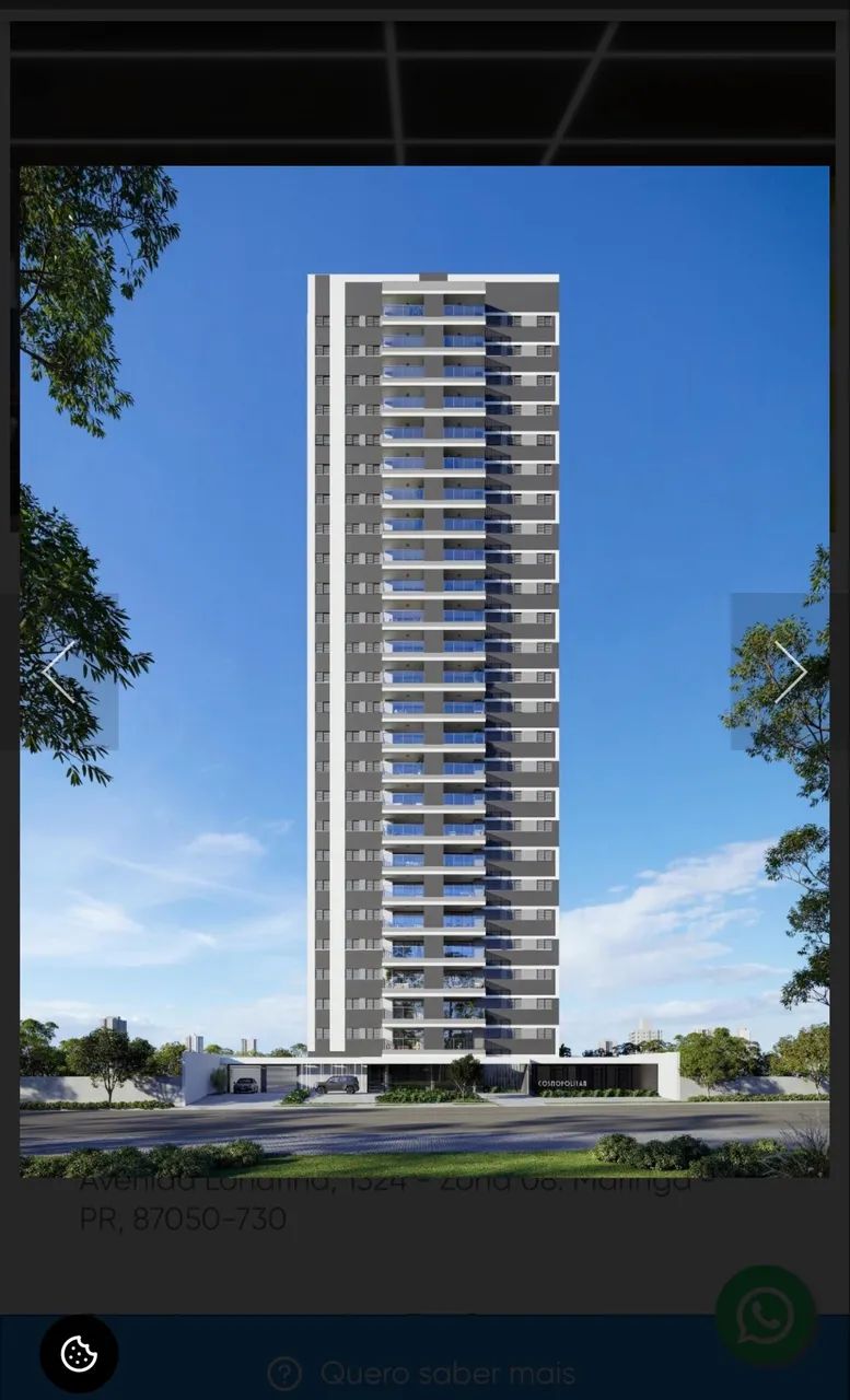 Apartamento na planta 