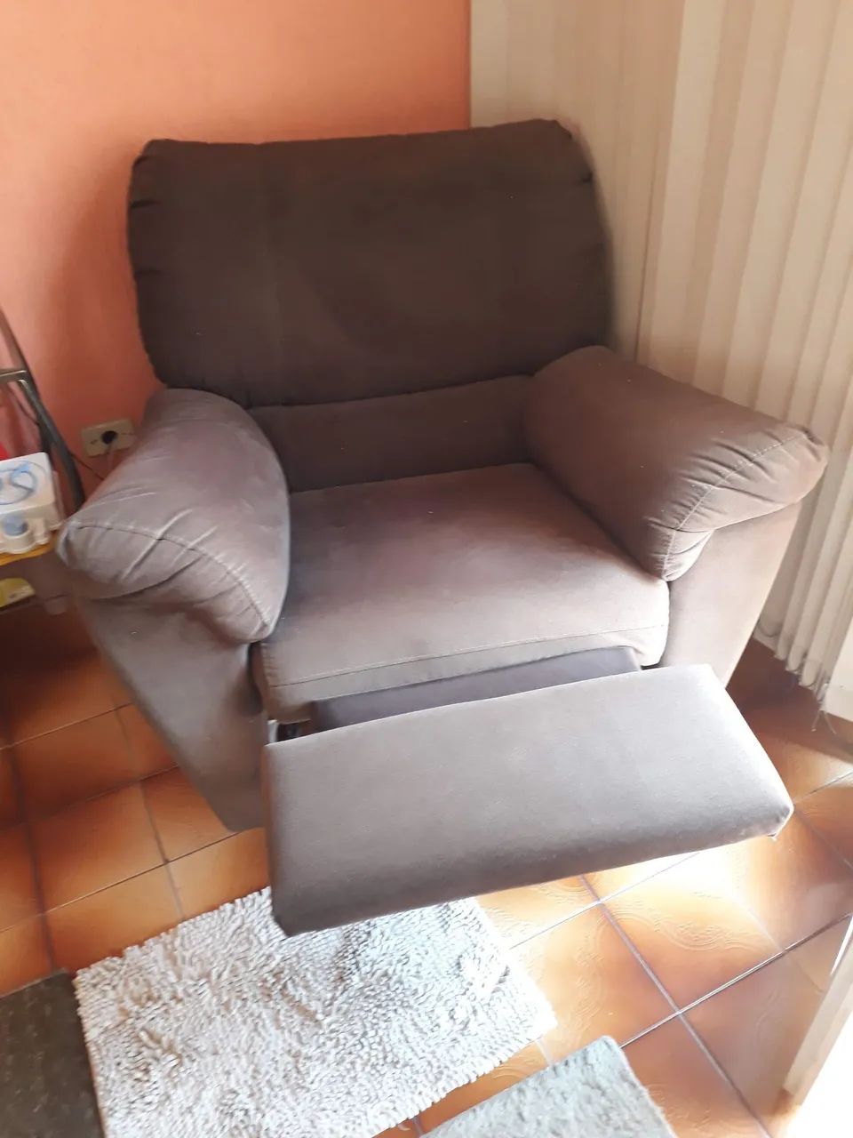 Poltrona giratoria reclinável  - Foto 5