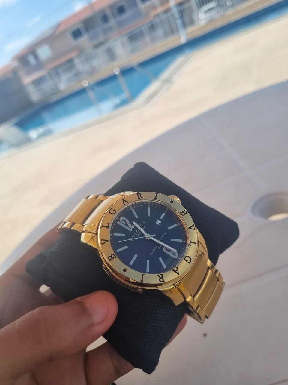 Relogio bvlgari 