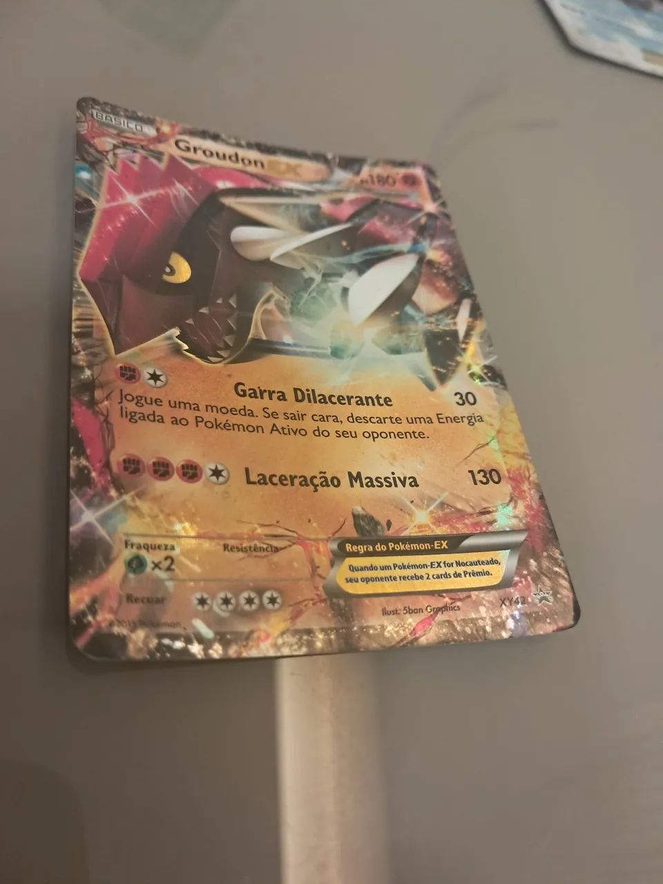 Groudon-EX XY42 - Carta Pokémon - Foto 2