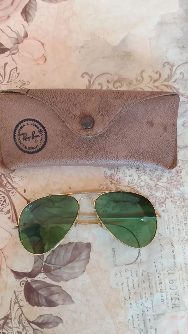 Oculos clássico Rayban lente verde