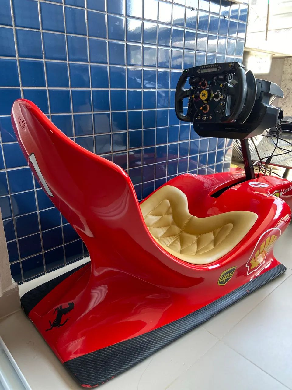 Cockpit Adhemar Cabral + Thrustmaster T300RS  - Foto 2