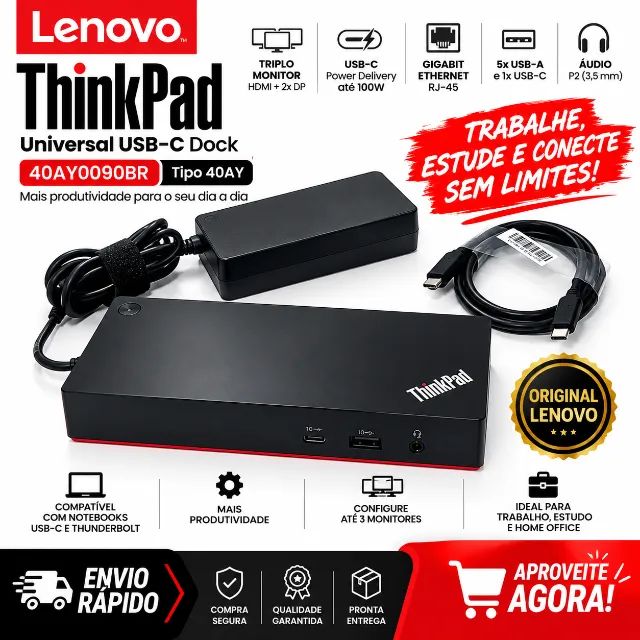 Dock Station Lenovo ThinkPad USB Universal Notebook