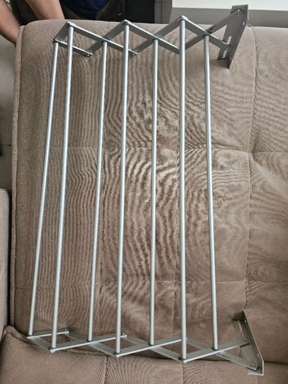 Varal de parede aluminio - Foto 2