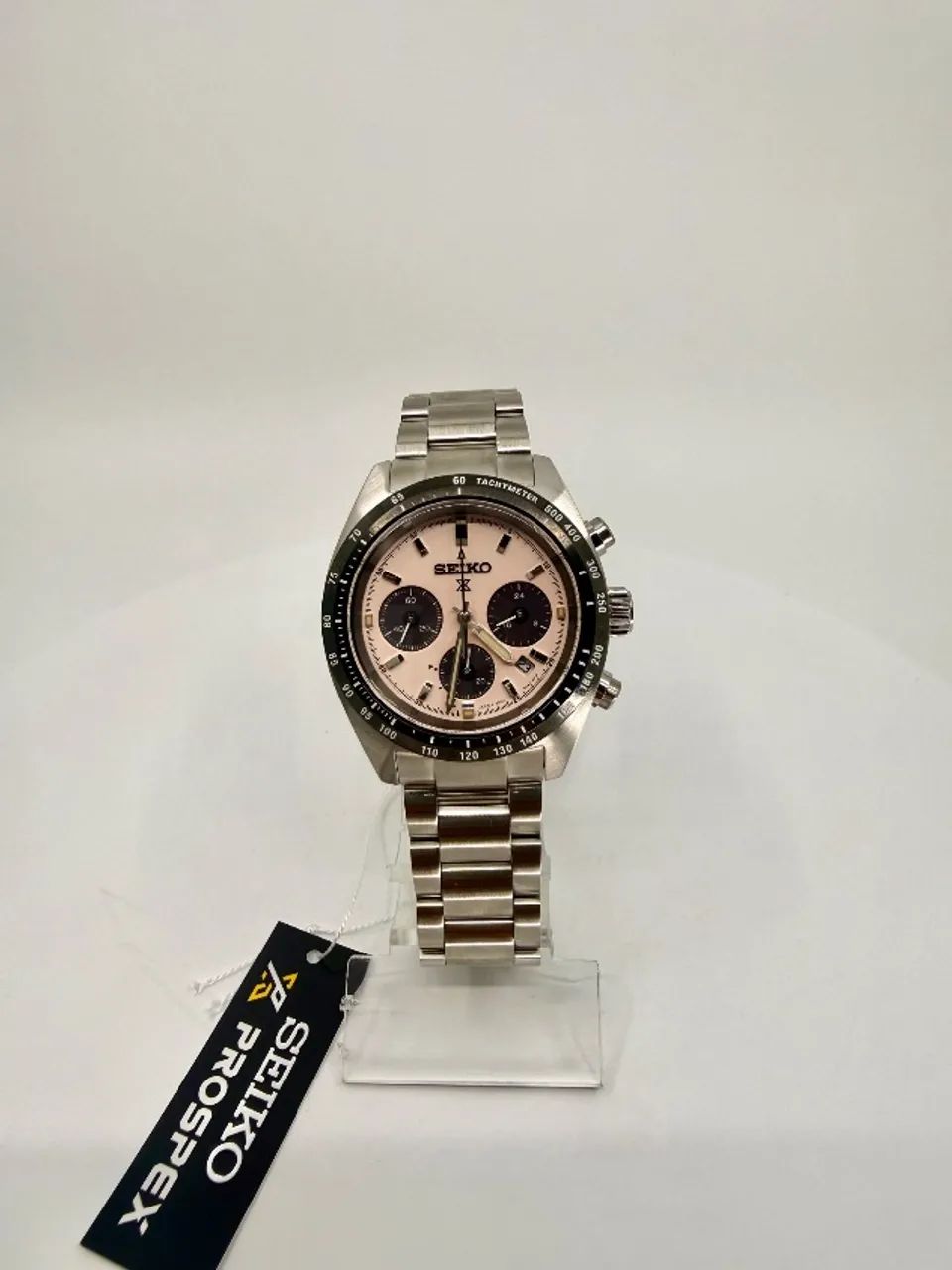 Seiko Prospex Speedtimer SSC963 Pink Dial - Foto 3