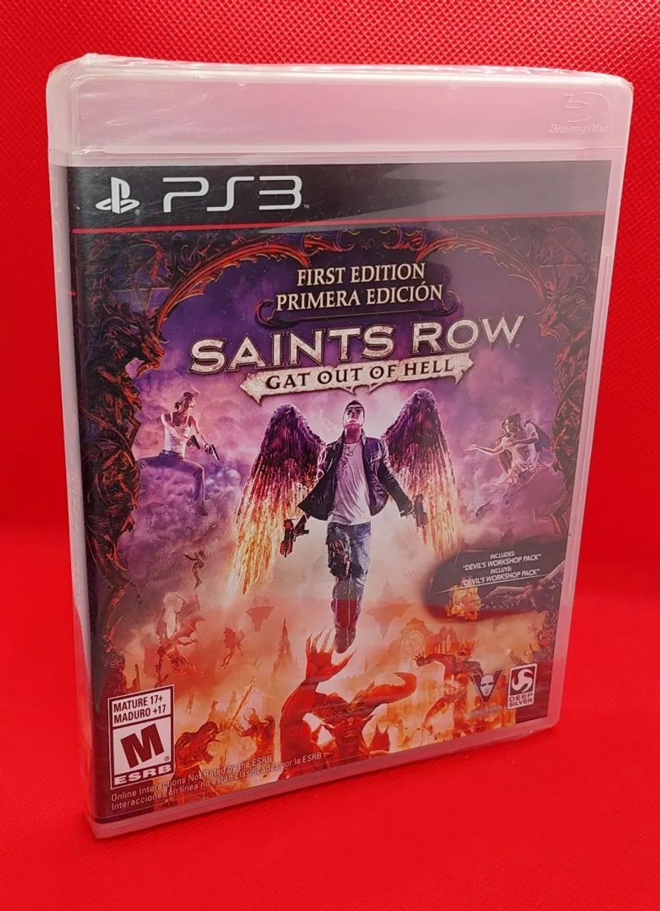 Saints Row - Gat Out of Hell - PS3 [LACRADO]