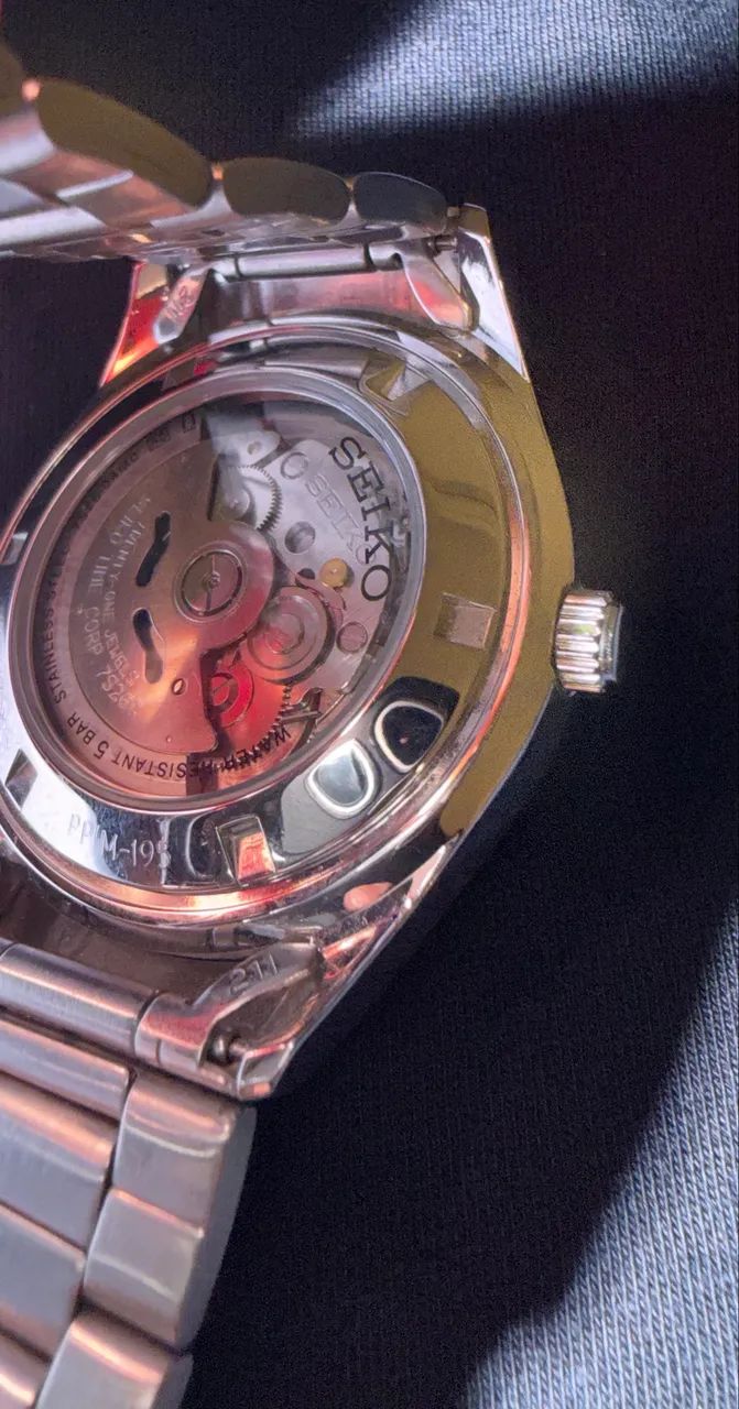 Relógio Seiko 5 Automático SNKN89B1 - Excelente Estado - Foto 3