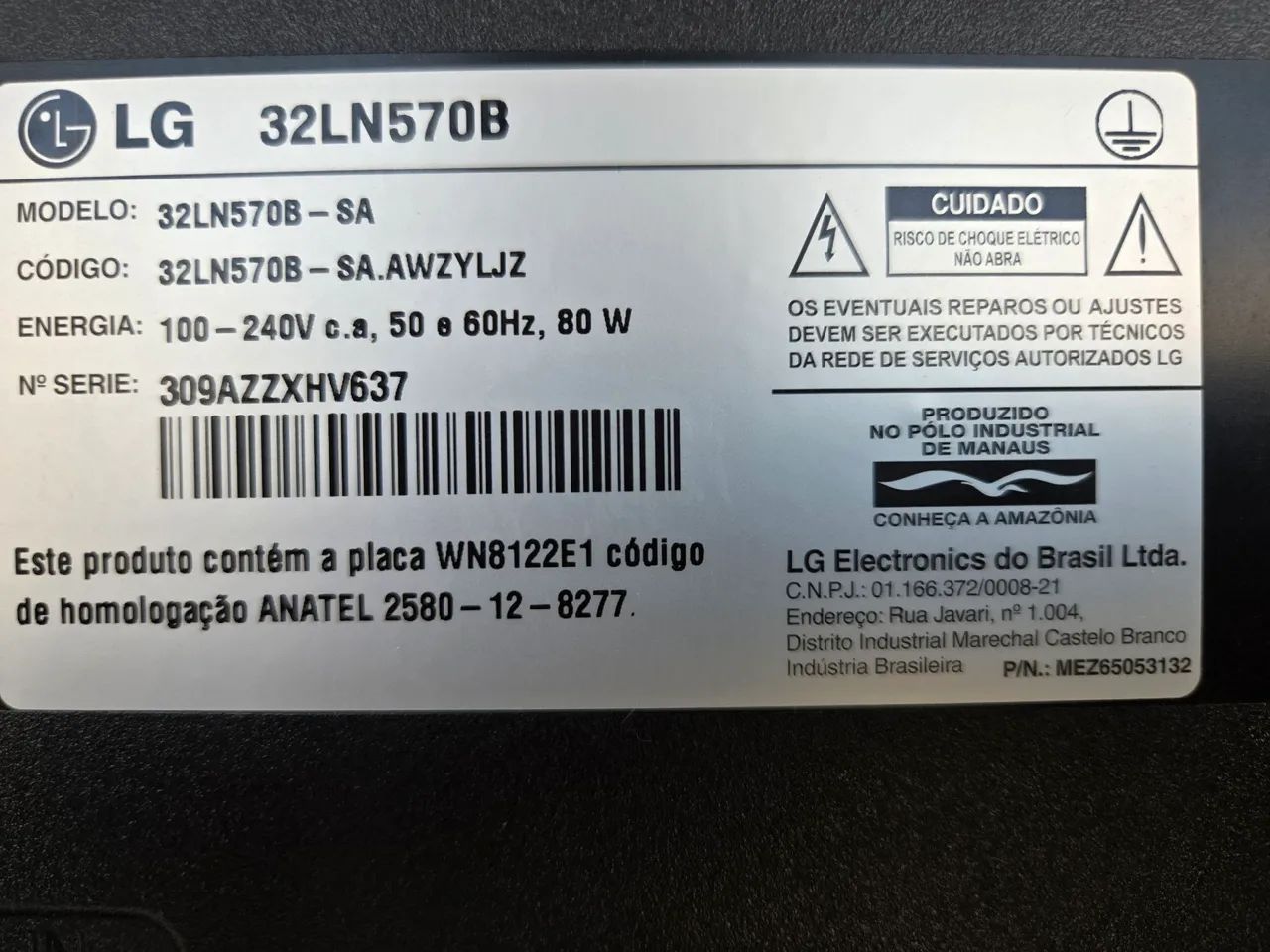 SMART TV 32 polegadas LG 32LN570B - Foto 5