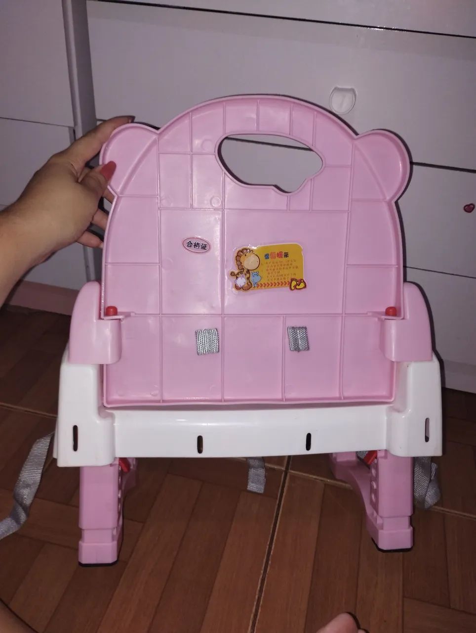 Cadeira de alimentação infantil menina  - Foto 5