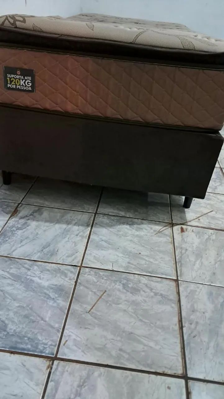 Cama de solteiro semi nova!!! - Foto 2