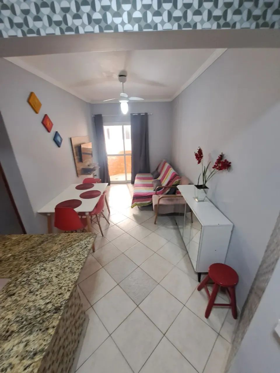 Aluguel de temporada apto 1 dorm frente mar em Maracanã Praia Grande -diárias a partir de - Foto 7