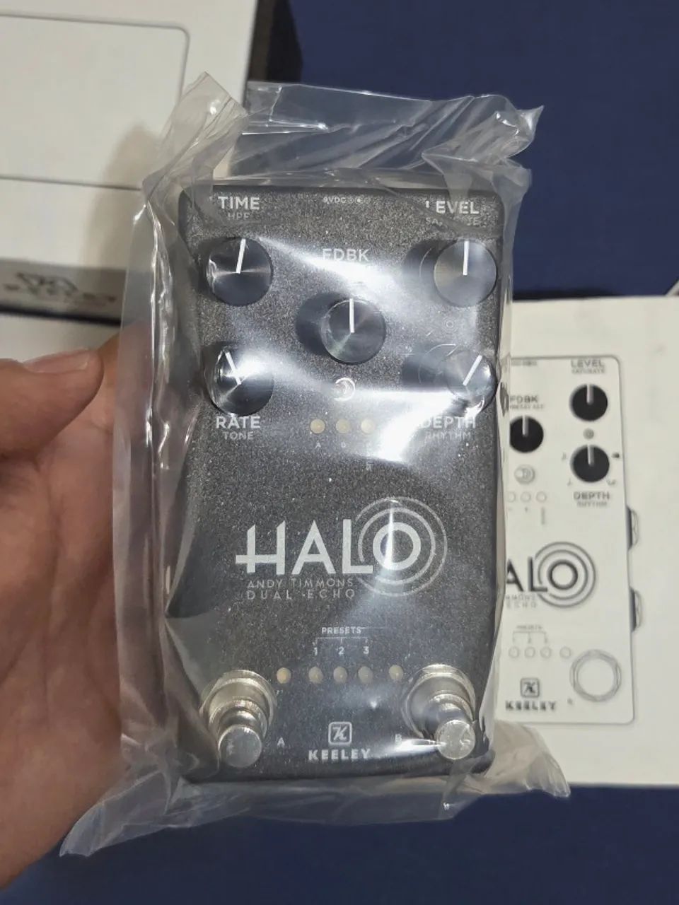Pedal Guitarra Keeley Halo Andy Timmons Dual Echo - Instrumentos