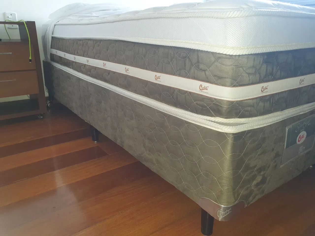  Cama Box Castor Silver Star Air Tecnopedic - Foto 3