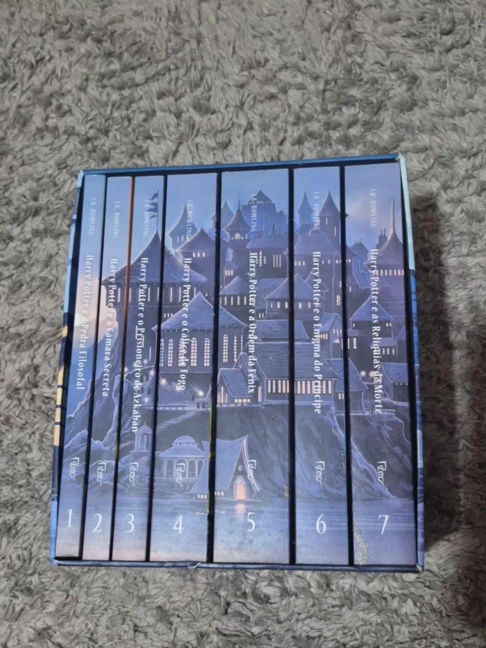 Box Harry Potter Scholastic - castelo (caixa azul) - Foto 5