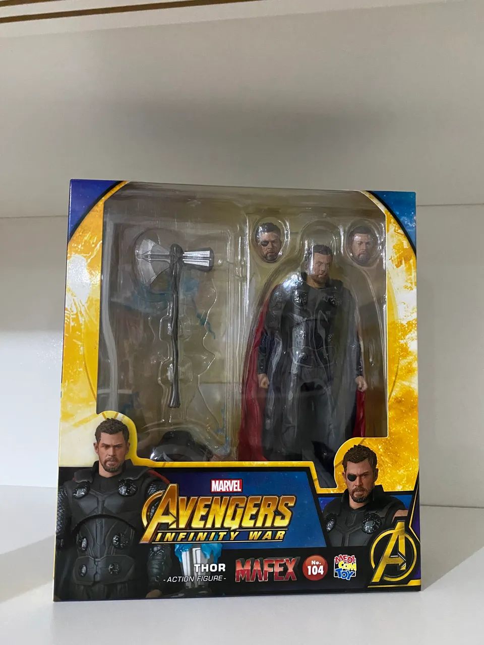 MAFEX THOR (インフィニティ・ウォー) No.104 Thor Mafex No.104 Vingadores Guerra Infinita Avengers | MercadoLivre