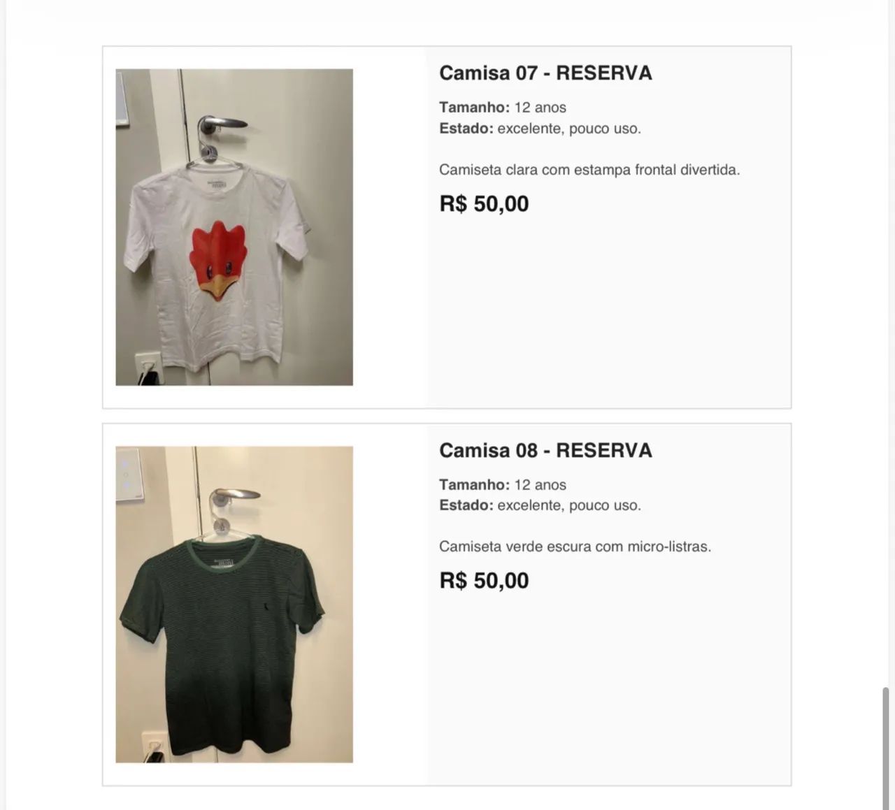 Camisas originais infantis  - Foto 4