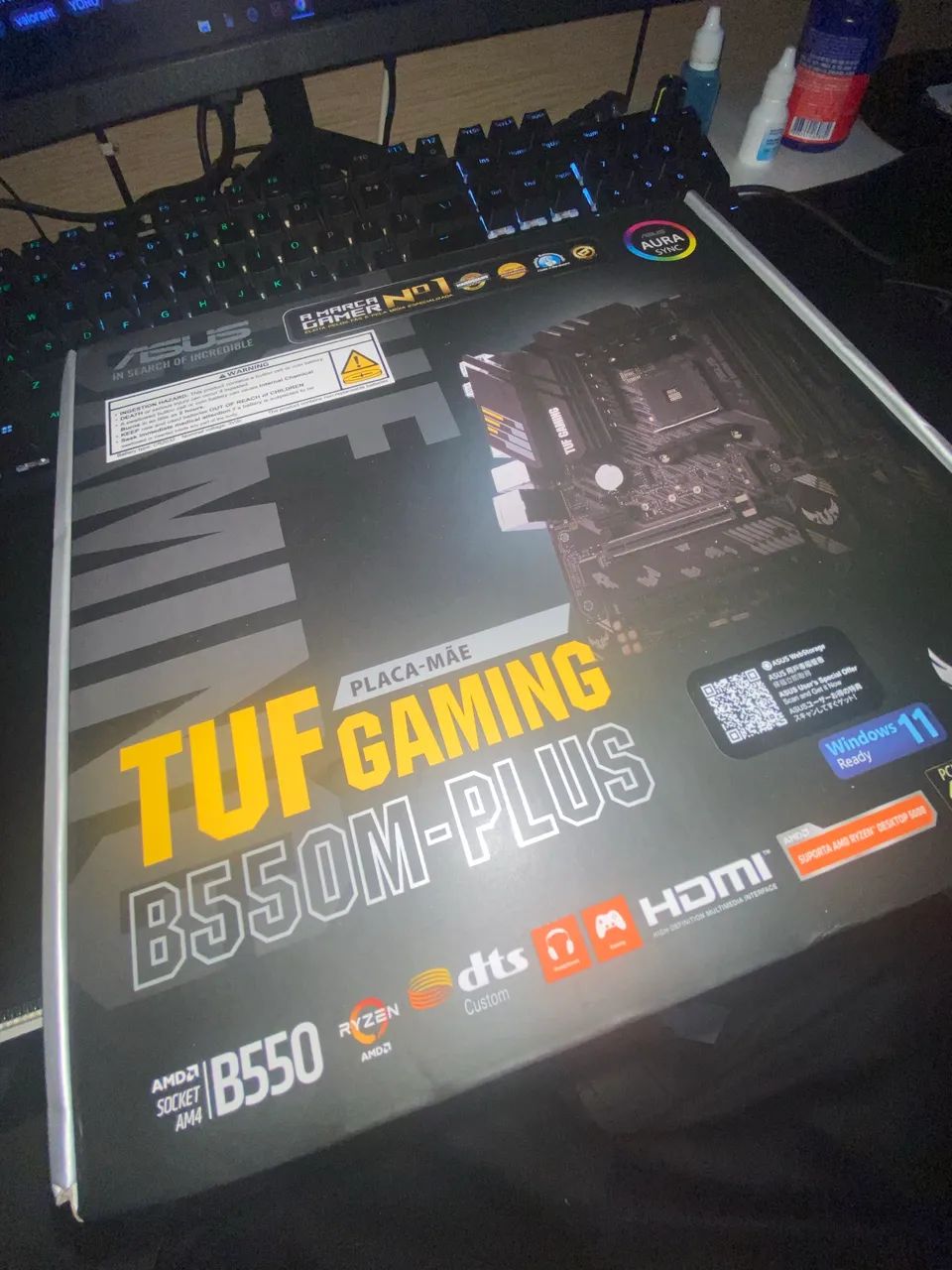 Placa mãe B550 PLUS TUF GAMING