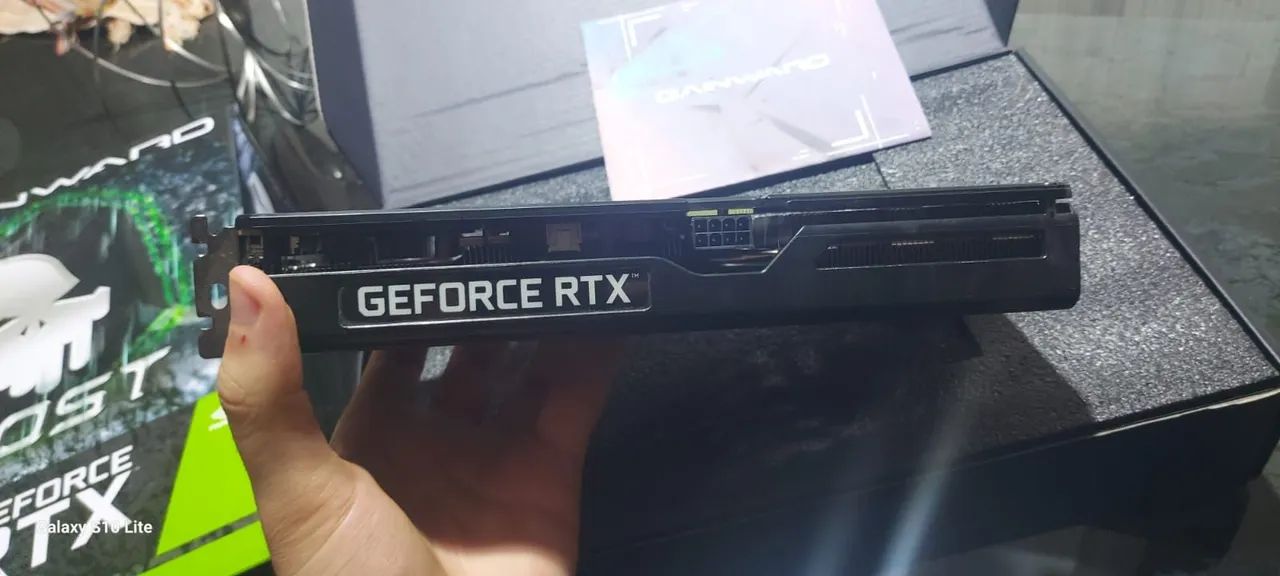 Placa de vídeo NVIDIA GeForce RTX 3060 - 12GB GDDR6, marca Gainward Ghost - Foto 3