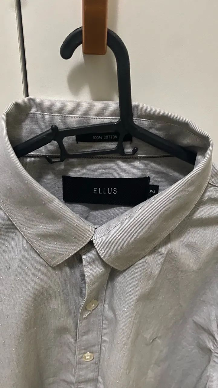 Camisa social Ellus cinza  - Foto 2