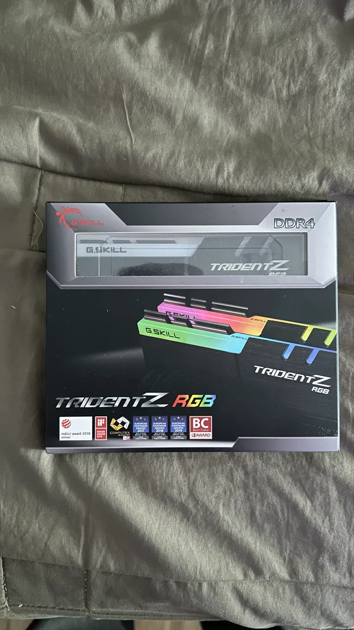 RAM CL 14, 3600mhz G.Skill Trident Z Neo (2x8GB) DDR4 - Memória