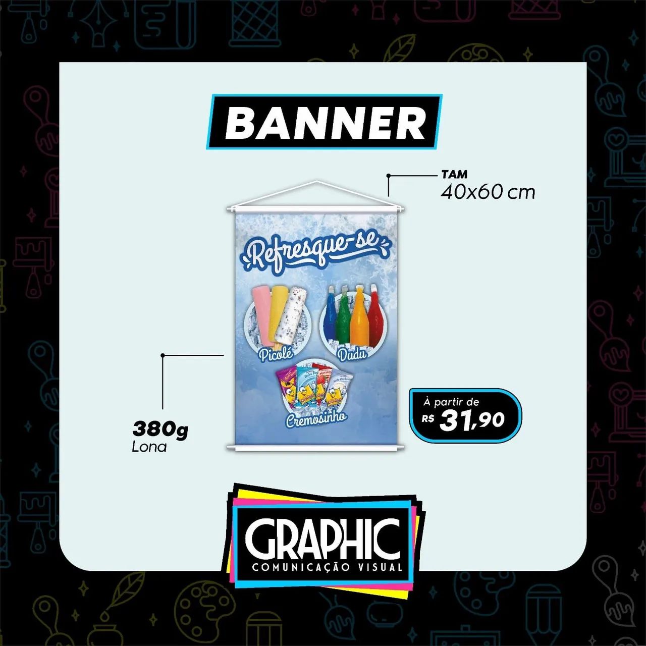 Serviços gráficos. 