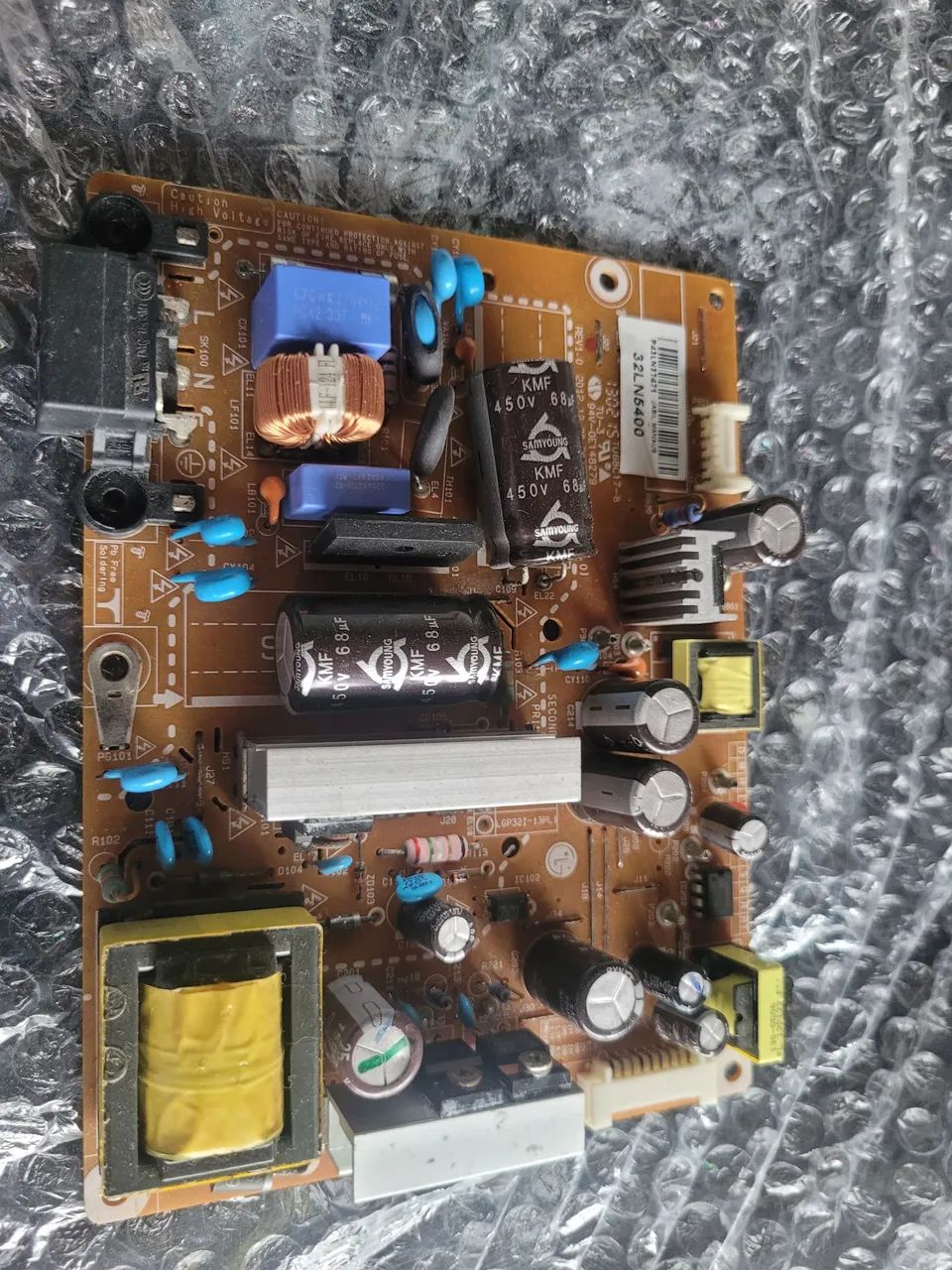 Placa fonte 32ln5400 eax65284501 funcionando perfeitamente  - Foto 4