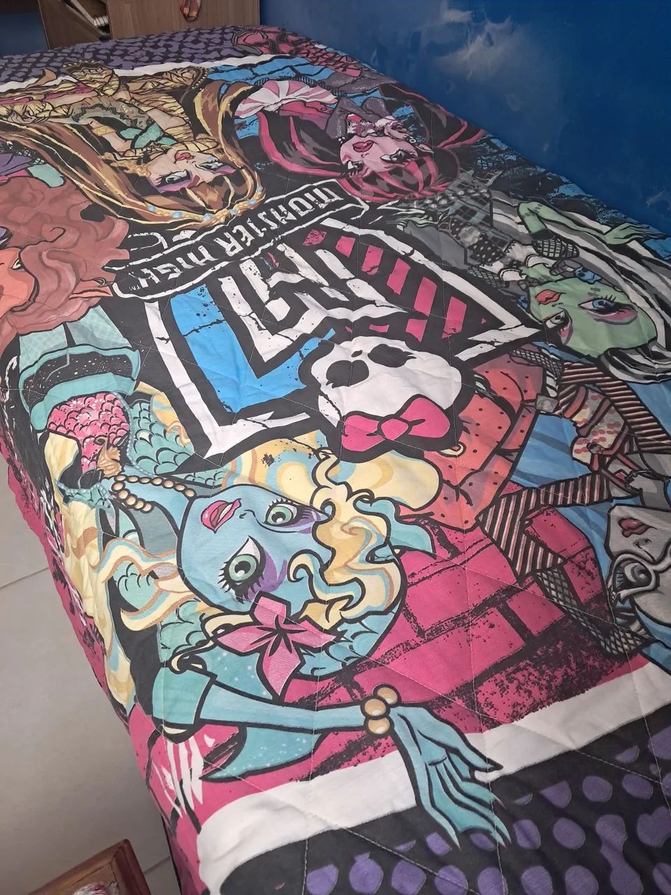 Edredom solteiro Monster High - Foto 3