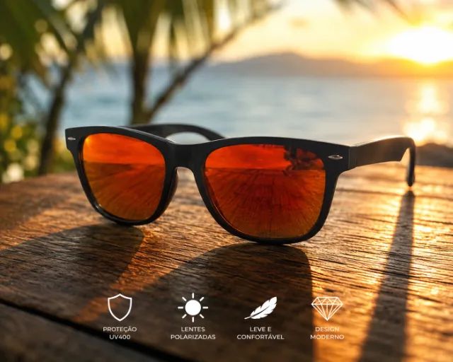 Óculos de sol masculino  - Foto 2