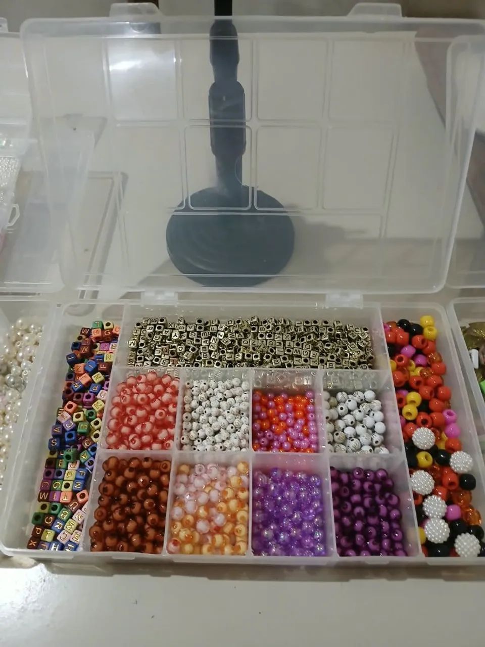 Kit completo para produção de pulseiras e outros artesanatos. - Foto 2