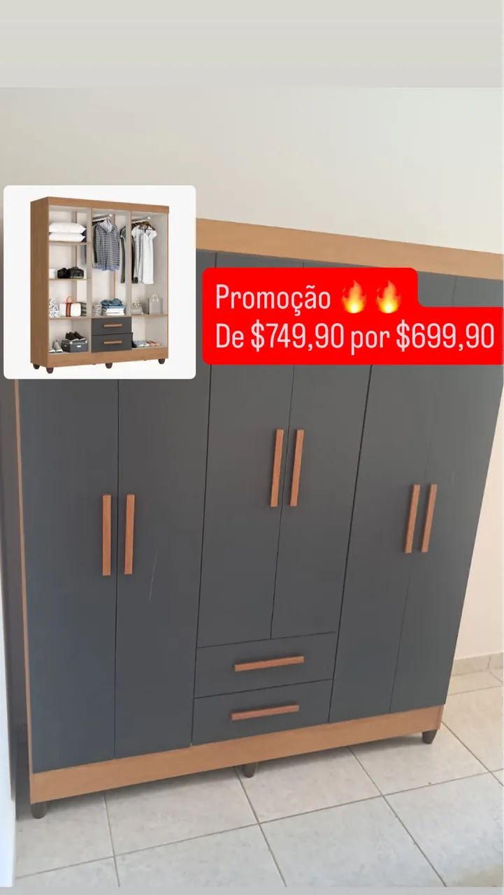 Guarda roupa de casal  - Foto 3