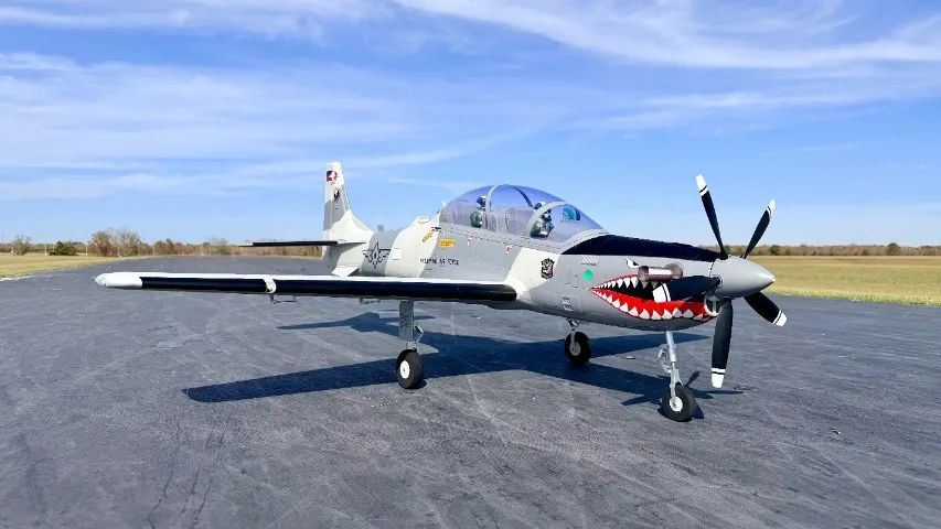 Super Tucano Cnhl 1600mm + Bat. 4000mah 6s-brinde - Foto 2