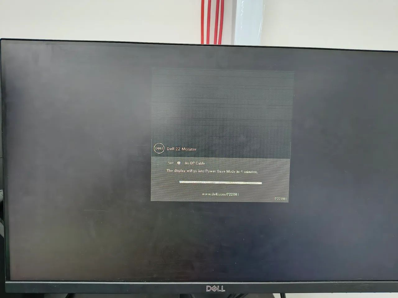 Monitor Dell 21 tela com defeito  - Foto 3