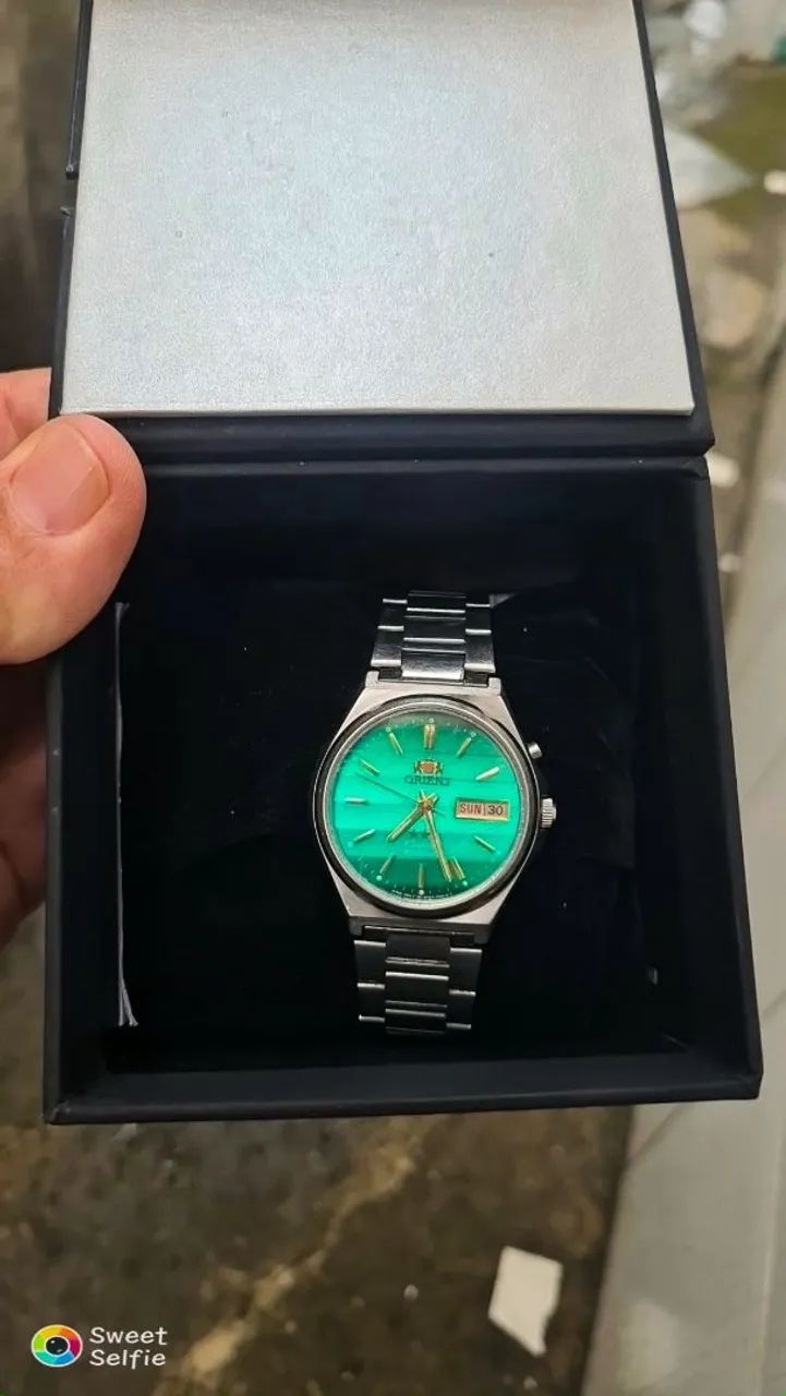 VENDO RELÓGIO ORIENT AUTOMÁTICO CLÁSSICO  - Foto 4