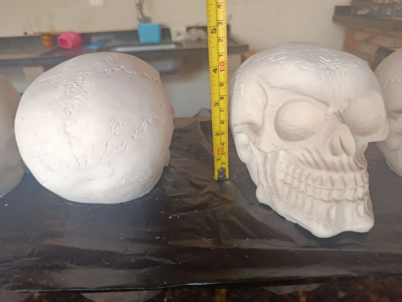 Caveira em gesso  - Foto 4