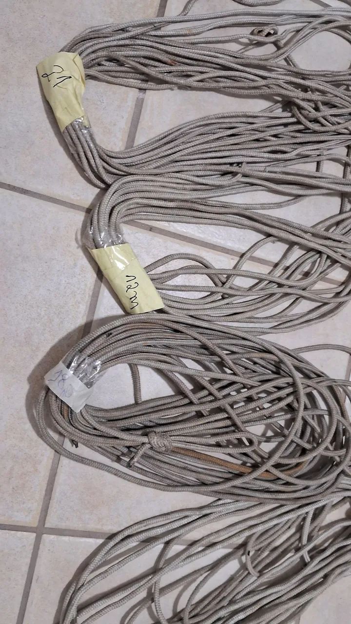 Cordas amarrar cargas 12 +21+18 