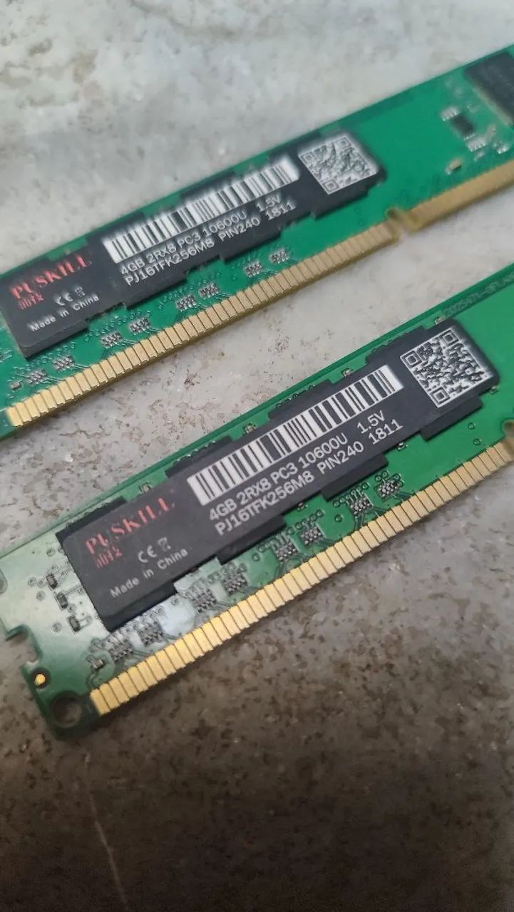 Memórias DDR3 8gb PUSKILL (2x4gb) - Foto 2