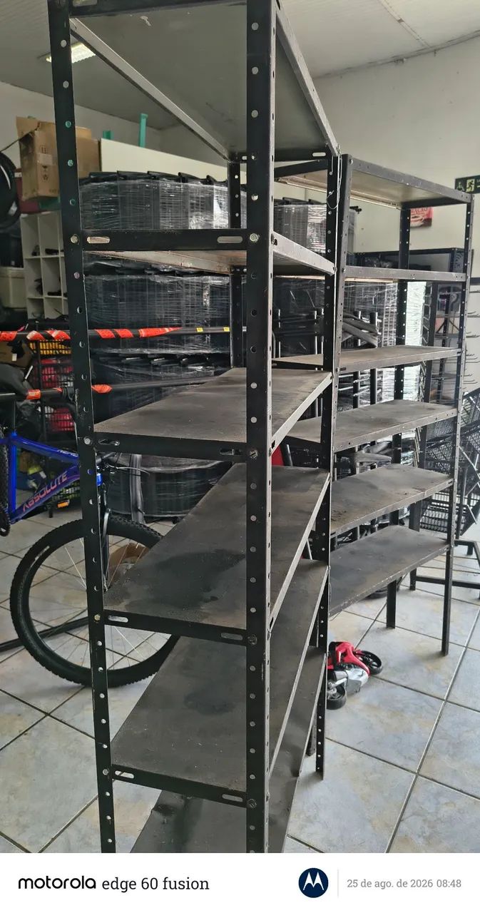 preteleiras de aço prateleira para comercio estoque  - Foto 3